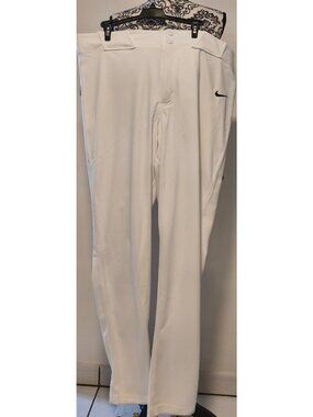 Nike Baseball Pants XXL Men's White New With Tags Athletic Dri-FIT